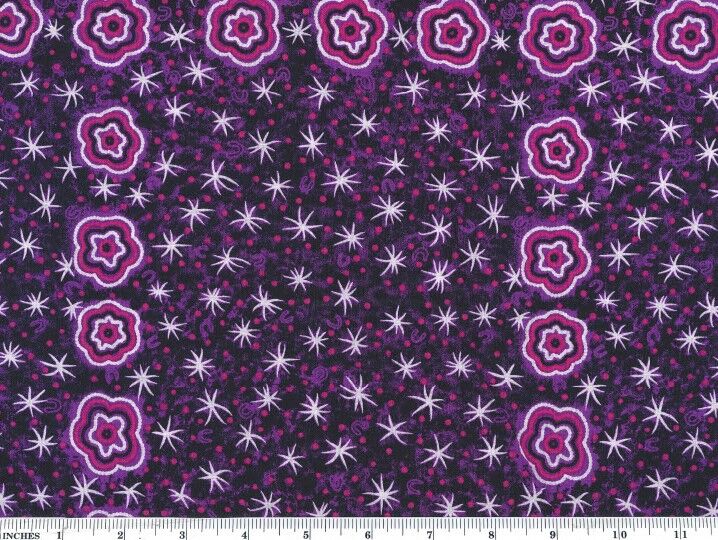 Aboriginals Women Watching Stars At Night Purple