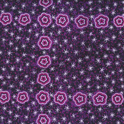 Aboriginals Women Watching Stars At Night Purple