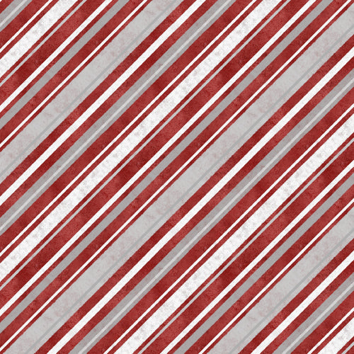 Snow What Fun Stripe Red 45157-319