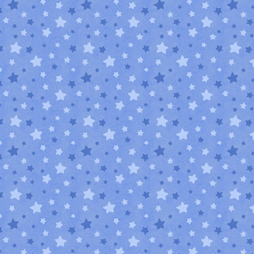 Snow What Fun Stars Light Blue 45160-444