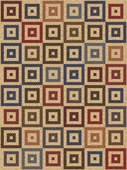 Striped Squares 12 Fat Quarter Quilt Free Pattern