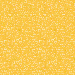 Elephant Joy Floating Triangles Dark Yellow 10338-35