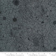 Illustrations Modern Florals Graphite 11501 14