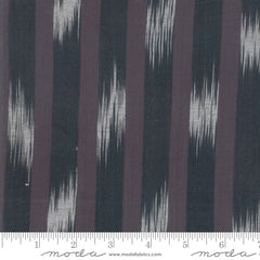Boro Foundations Large Intermittent Stripe Charcoal Fabric (12561 43)