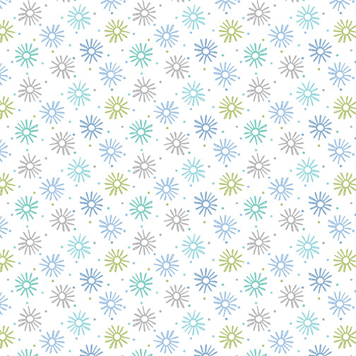 Clearance - Gradients Holiday - Snowflake Panel by Moda 752106478442 - Quilt  in a Day / Quilting Fabric