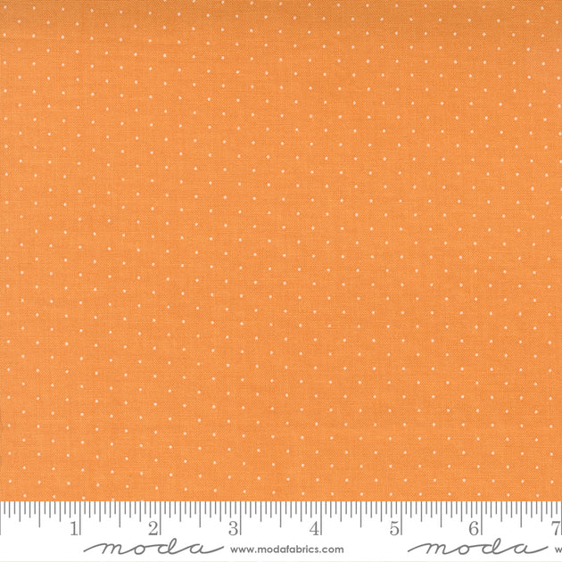 Fresh Fig Favorites Quilt Fabric Pindot Orange 20417 13 | Quilt Expressions