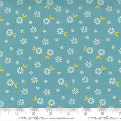 Seashore Drive Blossom Floral Small Floral Teal