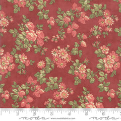 Memoirs Bouquets Rust Fabric (44214 15)