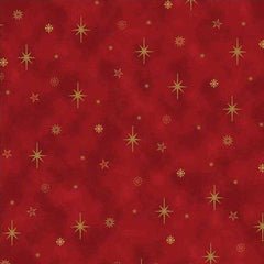 Christmas is Near Distant Stars Red