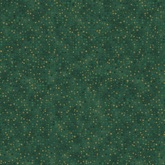 Christmas is Near Dots and Stars Green