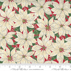 Home Sweet Holidays Packed Poinsettias White Red 56001 12