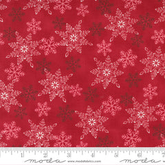 Home Sweet Holidays Star Snowflake Red 52
