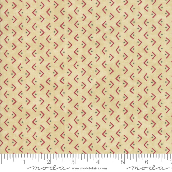 Winter Manor Christmas Regiment Buff  Fabric (6775 12)