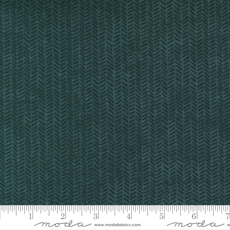 Textural print in spruce green