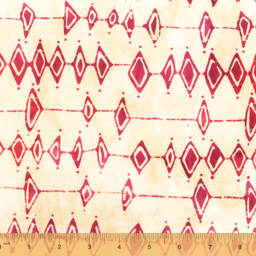 Here : There Batik Argyle Ruby