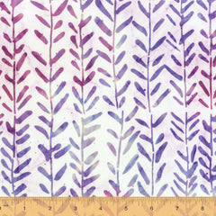 Here : There Batik Willow Dusty Plum