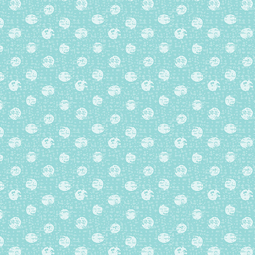 Textured Dots Turquoise 9898-84