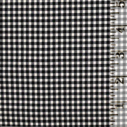 French Chateau Black Gingham A-9092-K1