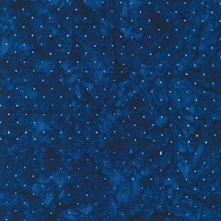 Kasuri Small Dots Batik Navy