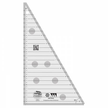 Creative Grids Half Sixty Triangle Ruler CGRT30