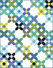 Criss Cross 12 Fat Quarter Quilt Free Pattern