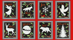 Winter Elegance Flannel Panel F9526-89