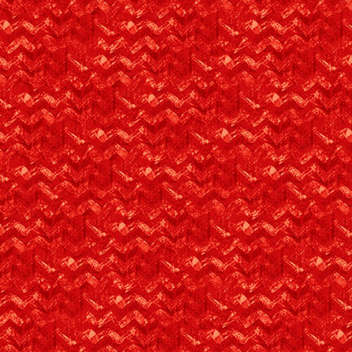Winter Elegance Flannel Textured Chevron Red F9529-88