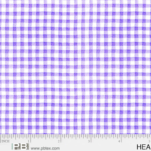 Hoppy Easter Gingham Purple HEAS-04972-C