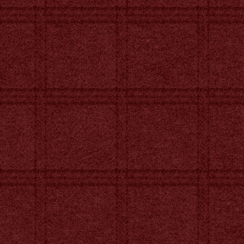 Woolies Flannel Tartan Grid  Red MASF18511-R