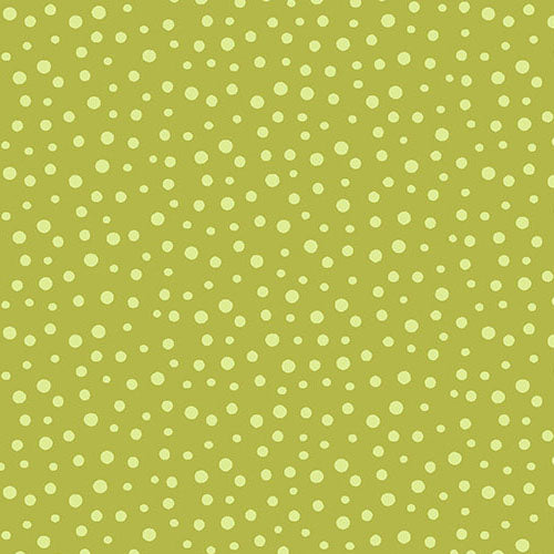 Susy Bees Irregular Dot Dark Lime SB20171-845