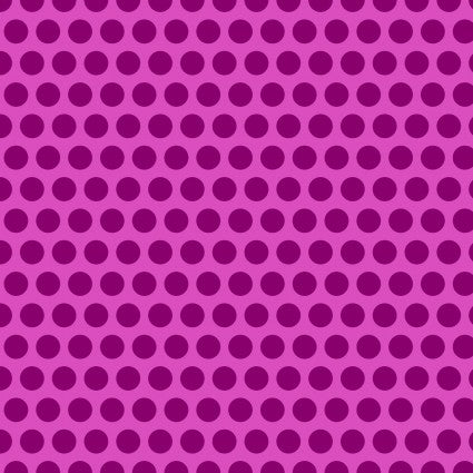 Touch of Bright Polka Dots Hot Pink 5812-28