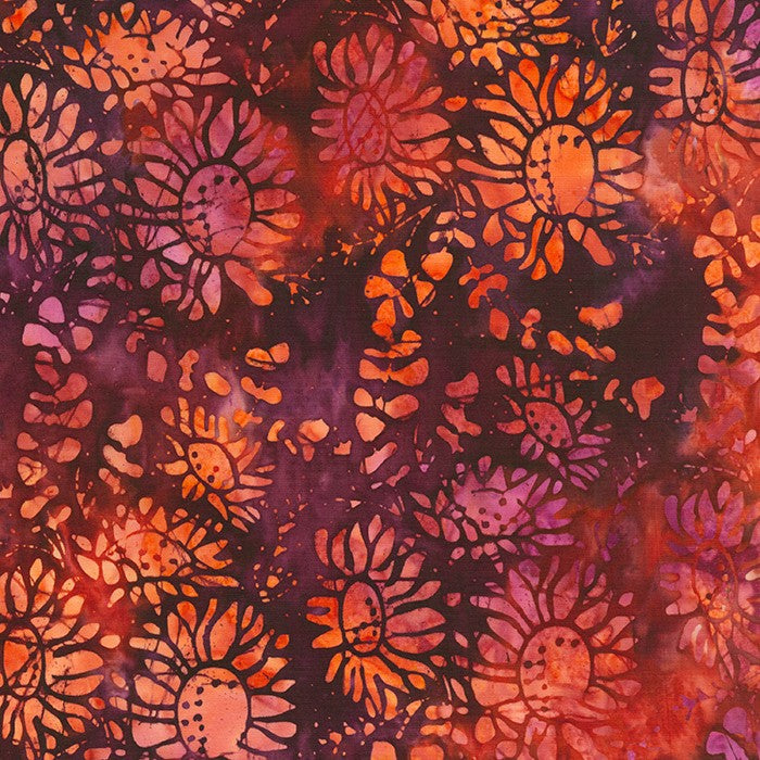 Sonoma Vista Floral Sunset Batik
