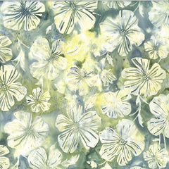 Bali Batik Daisy Blockprint Celadon