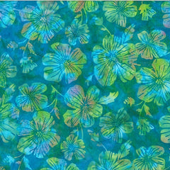 Bali Batik Daisy Blockprint Aquarium