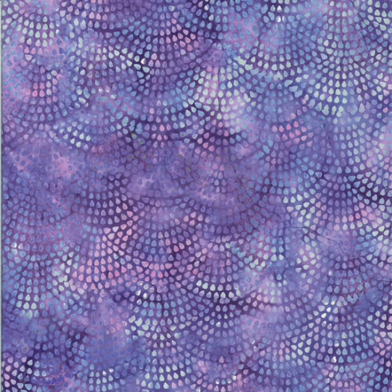 Bali Batik Dotty Scallop Orchid