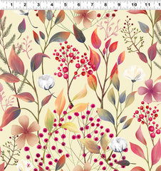Midnight Flora Digital Meadow Cream Y3386-57