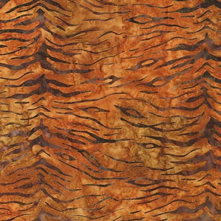Serengeti Batik Tiger Stripe Saffron AMD-20198-141