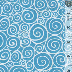 Swirls Blue 7054-T