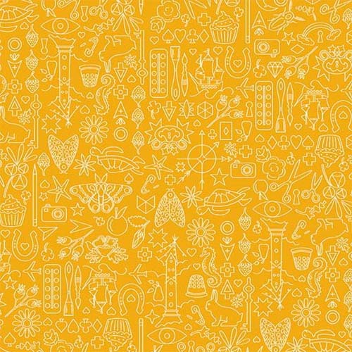 Sun Prints Collection Pencil Fabric (A-9036-Y)