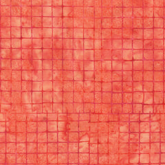 Anthology Checkerboard Coral Batik 809Q-2