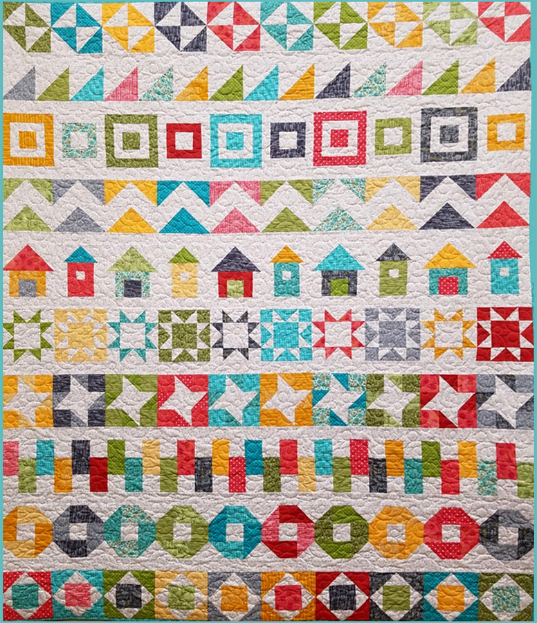 Row By Row Quilt Patterns Ho! Ho! Ho! Row Quilt Kit