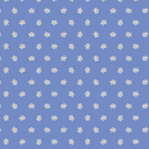 Beautiful Day Daisies Blue C10694