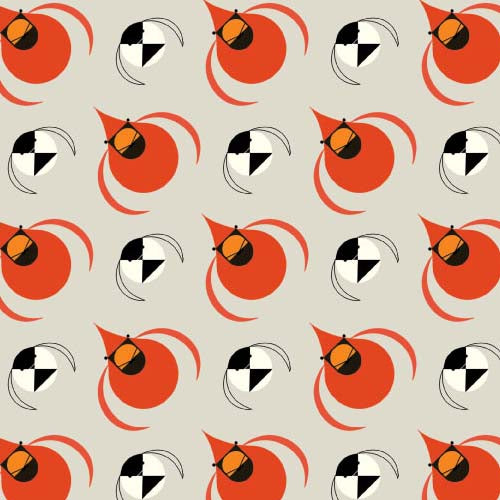 Charley Harper Cardinal & Chickadee CH-182