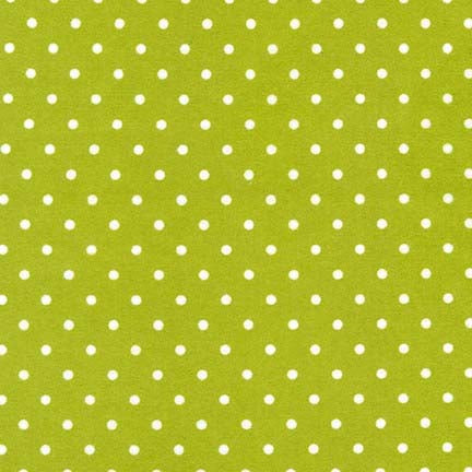Lime Dot Flannel FIN-9255-47