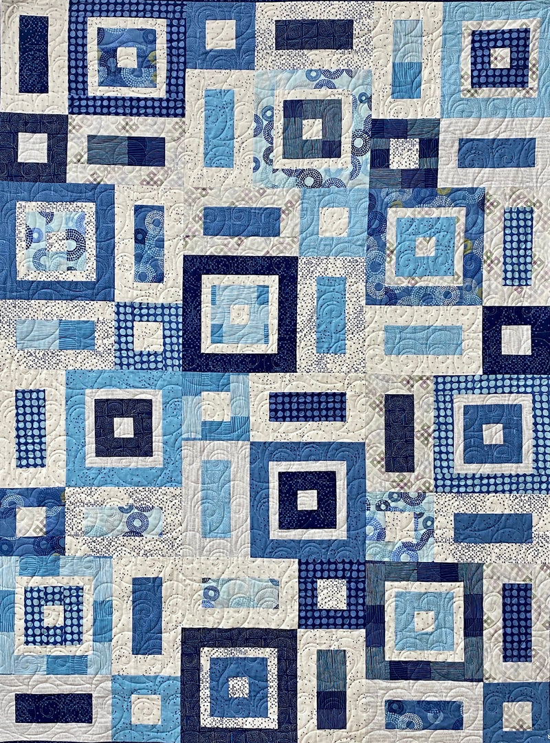 Ella Blue Quilt Pattern