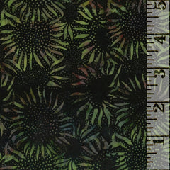 Hoffman Batik Sunflower Herb 884-331