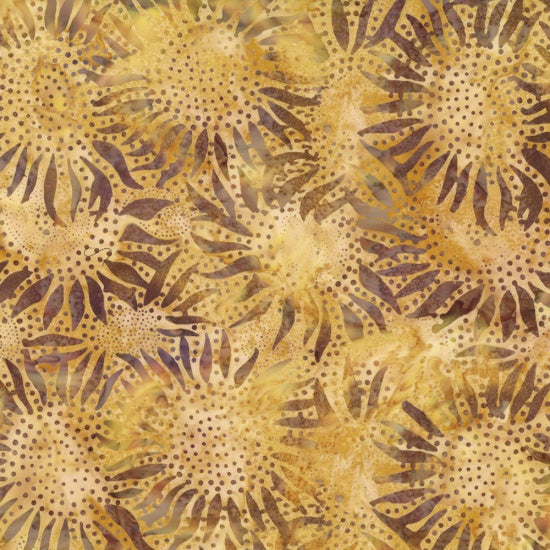 Sunflower Amber Batik 884-36