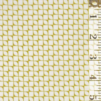 Simply Eclectic Squares & Ovals Chartreuse 4255-499