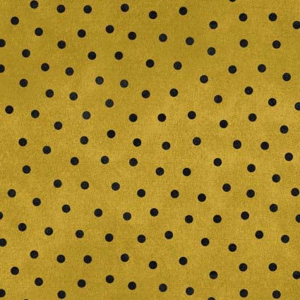 Woolies Flannel Dots Citron MASF18506-S2