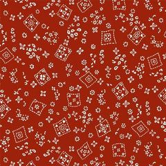 Tossed Bandana Red CX9461-Red